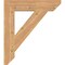 Ekena Millwork Traditional Slat Smooth Bracket, Western Red Cedar, 5 1/2"W x 30"D x 34"H BKT06X30X34TRA06SWR - alternate 2